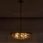 Kalco Lighting 521555PWB Polished Winter Brass Hortensia 24.5-in 5 Light Socket Polished Winter Brass Pendant Image 3