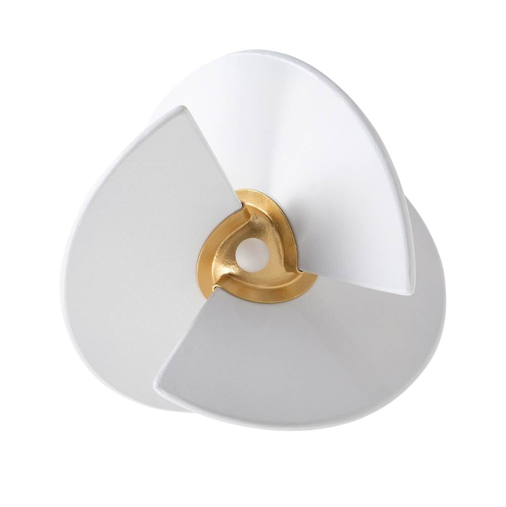 Kalco Lighting 522154BGLW Bright Gold With White Rotary 20.5-in 4 Light Socket Bright Gold/white Pendant Image 5