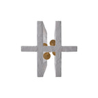 Kalco Lighting 522251SGLW Soft Gold With White Duo 18-in 4 Light Socket Soft Gold/white Pendant Image 3