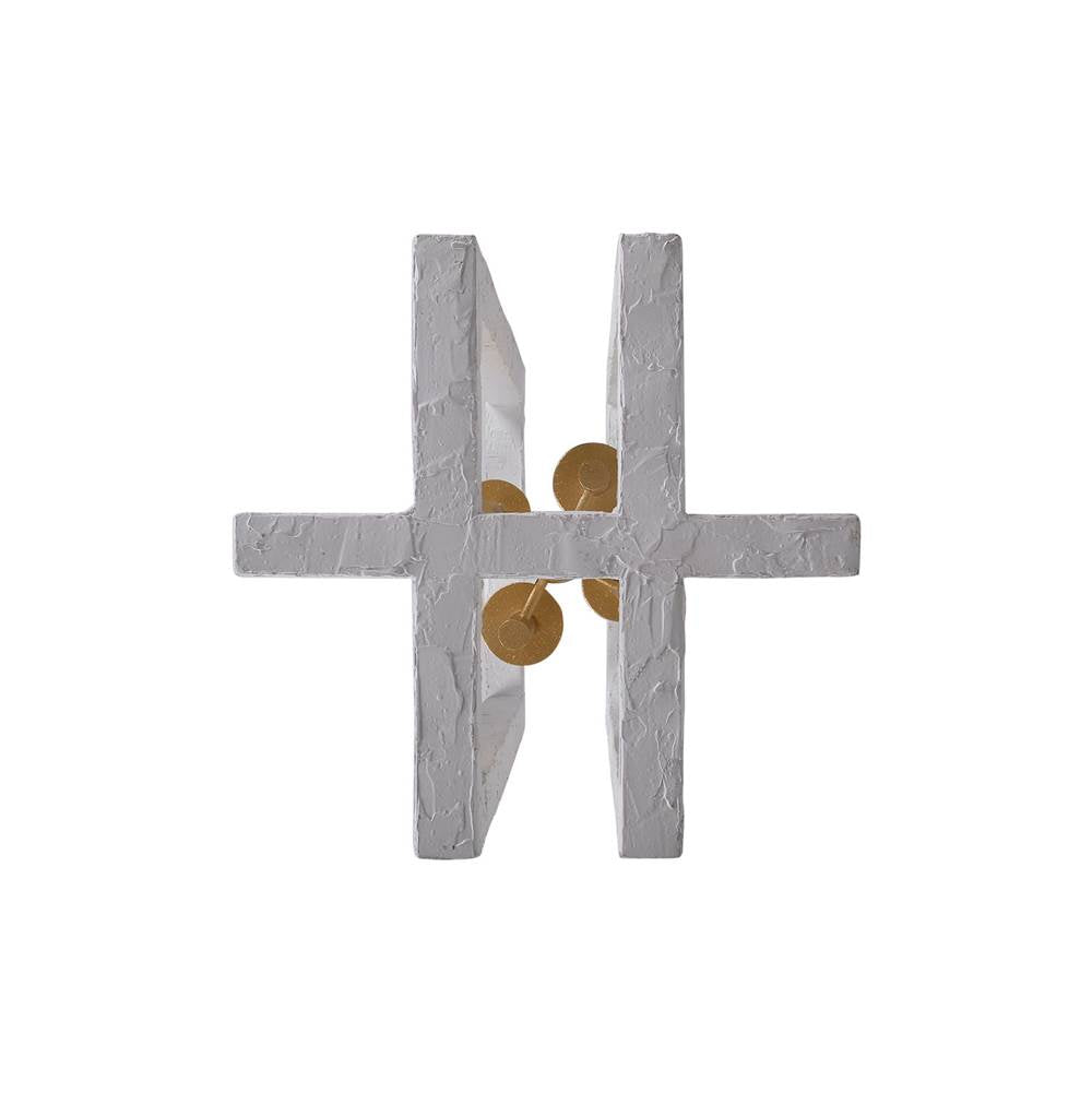 Kalco Lighting 522251SGLW Soft Gold With White Duo 18-in 4 Light Socket Soft Gold/white Pendant Image 3