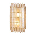 Kalco Lighting 522621OL Oxidized Gold Leaf Fractal 8.5-in 2 Light Socket Oxidized Gold Leaf Wall Sconce Image 1