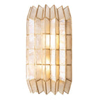 Kalco Lighting Fractal 8.5-in 2 Light Socket Oxidized Gold Leaf Wall Sconce