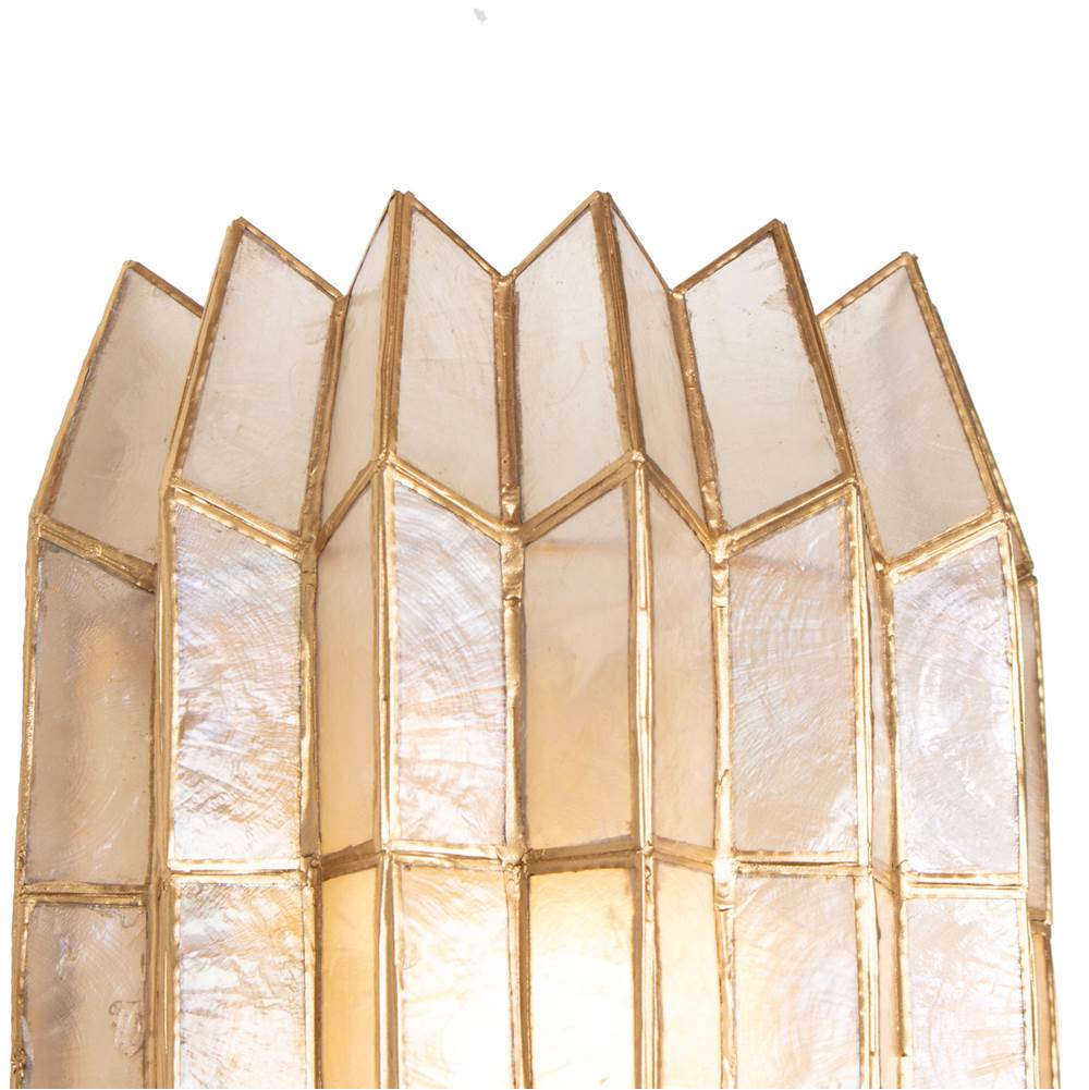 Kalco Lighting 522621OL Oxidized Gold Leaf Fractal 8.5-in 2 Light Socket Oxidized Gold Leaf Wall Sconce Image 4