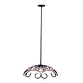 Kalco Lighting 522756MB Matte Black Ferrum 28-in 1 Light Socket Matte Black Pendant Image 1