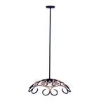 Kalco Lighting 522756MB Matte Black Ferrum 28-in 1 Light Socket Matte Black Pendant Image 1