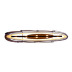 Kalco Lighting Midway 48-in 6 Light Socket Brushed Gold Linear Pendant