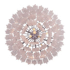 Kalco Lighting 523257CH Polished Chrome Gisel 40-in 22 Light Socket Polished Chrome Tiered Chandelier Image 4