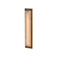 Kalco Lighting 523431TRB True Brass Gypsum 25-in 1 Light Led True Brass Wall Sconce Image 1