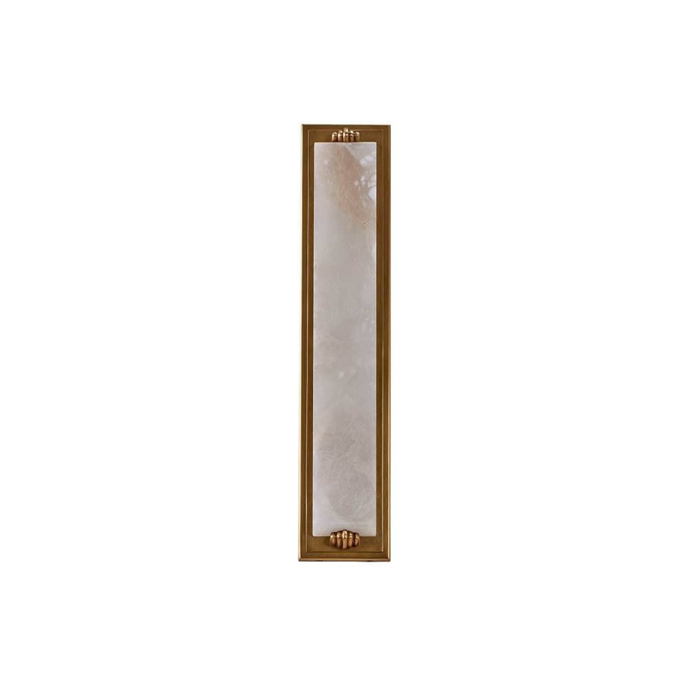 Kalco Lighting 523431TRB True Brass Gypsum 25-in 1 Light Led True Brass Wall Sconce Image 2