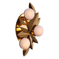 Kalco Lighting 523521WB Winter Brass Blush 16-in 3 Light Socket Winter Brass Wall Sconce Image 1
