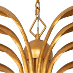 Kalco Lighting 523858WGL Warm Gold Botanica 28-in 8 Light Socket Warm Gold Chandelier Image 3