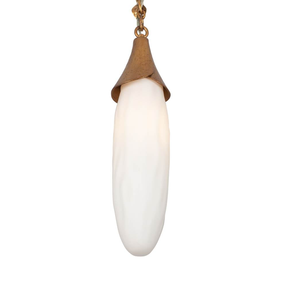Kalco Lighting 523911WGL Warm Gold Bougainvillea 5-in 1 Light Socket Warm Gold Pendant Image 3