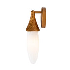 Kalco Lighting 523921WGL Warm Gold Bougainvillea 13.5-in 1 Light Socket Warm Gold Wall Sconce Image 4