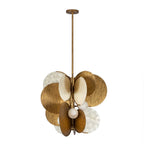 Kalco Lighting Cirque 27-in 1 Light Socket Rustic Gold Pendant