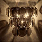 Kalco Lighting 524622BN Black Nickel Uroko 12-in 3 Light Socket Black Nickel Wall Sconce Image 2