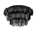 Kalco Lighting 524645BN Black Nickel Uroko 19.75-in 4 Light Socket Black Nickel Flush Mount Image 8