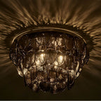 Kalco Lighting 524645BN Black Nickel Uroko 19.75-in 4 Light Socket Black Nickel Flush Mount Image 3