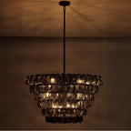 Kalco Lighting 524656BN Black Nickel Uroko 34-in 14 Light Socket Black Nickel Chandelier Image 4