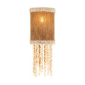 Kalco Lighting 524821JT Jute Naturale 14.5-in 1 Light Socket Jute Wall Sconce Image 1