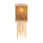 Kalco Lighting 524821JT Jute Naturale 14.5-in 1 Light Socket Jute Wall Sconce Image 1