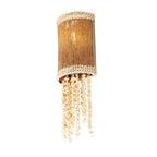 Kalco Lighting Naturale 14.5-in 1 Light Socket Jute Wall Sconce
