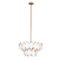 Kalco Lighting 525145MG Modern Gold Manta 26-in 4 Light Socket Modern Gold Pendant Image 1