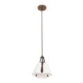 Kalco Lighting 525211PAB Pearlized Antique Brass Embrace 12-in 1 Light Socket Pearlized Antique Brass Pendant Image 1