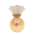 Kalco Lighting Flora 9-in 1 Light Socket Modern Gold Wall Sconce