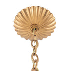 Kalco Lighting 525371MG Modern Gold Flora 28-in 6 Light Socket Modern Gold Chandelier Image 5