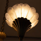Kalco Lighting 525372MG Modern Gold Flora 36-in 8 Light Socket Modern Gold Chandelier Image 4