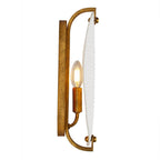 Kalco Lighting 525421OL Oxidized Gold Leaf Aliform 15-in 1 Light Socket Oxidized Gold Leaf Wall Sconce Image 2