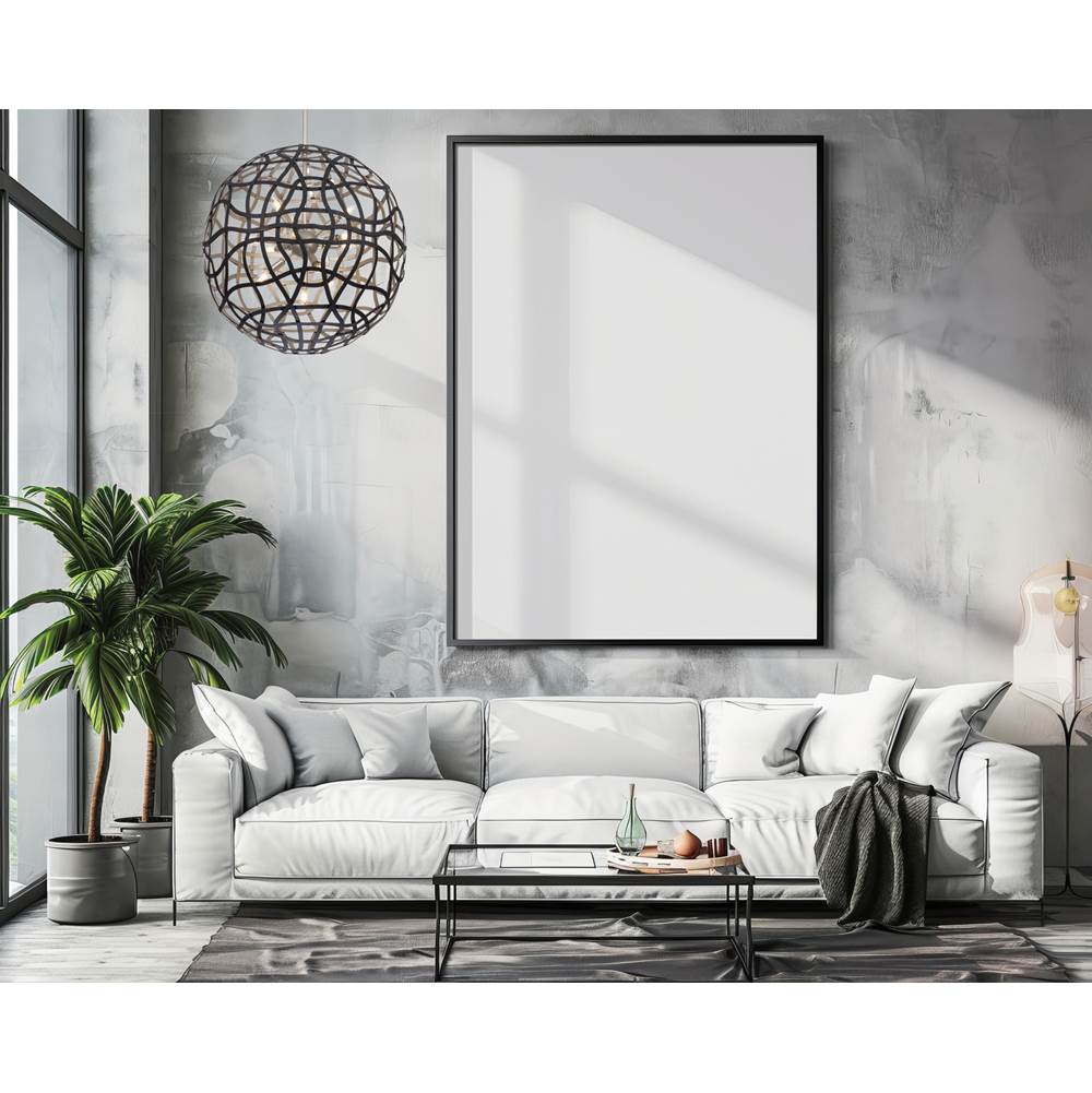 Kalco Lighting 525855BTS Matte Black With Tarnish Silver Entice 28-in 13 Light Socket Matte Black W/ Tarnish Silver Pendant Image 2