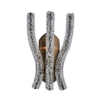 Kalco Lighting Coral 18-in 1 Light Socket Brushed Champagne Gold Wall Sconce