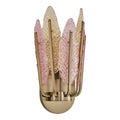 Kalco Lighting 526521BCG Brushed Champagne Gold Autumna 14.5-in 1 Light Socket Brushed Champagne Gold Wall Sconce Image 1