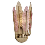 Kalco Lighting Autumna 14.5-in 1 Light Socket Brushed Champagne Gold Wall Sconce