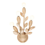 Kalco Lighting 527021WIV Warm Ivory Branche 18-in 4 Light Socket Warm Ivory Wall Sconce Image 1