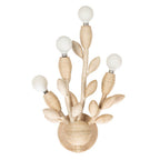 Kalco Lighting Branche 18-in 4 Light Socket Warm Ivory Wall Sconce