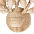Kalco Lighting 527021WIV Warm Ivory Branche 18-in 4 Light Socket Warm Ivory Wall Sconce Image 3