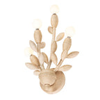 Kalco Lighting 527021WIV Warm Ivory Branche 18-in 4 Light Socket Warm Ivory Wall Sconce Image 2