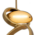 Kalco Lighting 527211BGZ Brushed Gold With Satin Bronze Onyx 13-in 3 Light Led Brushed Gold/satin Bronze Pendant Image 3