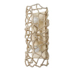 Kalco Lighting 527321WIV Warm Ivory Reef 8-in 2 Light Socket Warm Ivory Wall Sconce Image 9