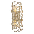 Kalco Lighting 527321WIV Warm Ivory Reef 8-in 2 Light Socket Warm Ivory Wall Sconce Image 8