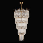 Kalco Lighting 527751VGB Vintage Brass Adorn 35.75-in 40 Light Socket Vintage Brass Chandelier Image 1