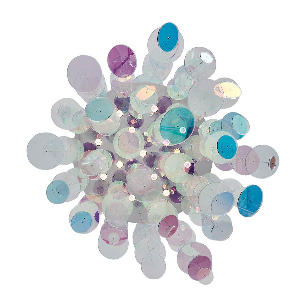 Kalco Lighting 528051CH Polished Chrome Spettro 36-in 13 Light Socket Polished Chrome Chandelier Image 9