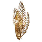 Kalco Lighting 528221MG Modern Gold Fern 11.5-in 3 Light Socket Modern Gold Wall Sconce Image 8
