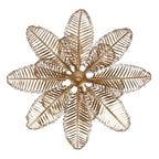 Kalco Lighting 528255MG Modern Gold Fern 36-in 14 Light Socket Modern Gold Chandelier Image 7