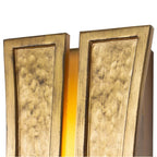 Kalco Lighting 528421RBG Rustic Gold With Brushed Gold Dos 14-in 2 Light Led Rustic Gold And Brushed Gold Wall Sconce Image 3