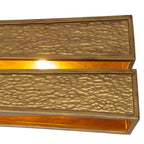 Kalco Lighting 528461RBG Rustic Gold With Brushed Gold Dos 48-in 6 Light Socket Rustic Gold And Brushed Gold Linear Pendant Image 3