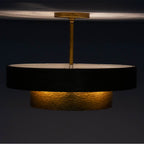 Kalco Lighting 528645RSG Rustic Gold Moda 22-in 8 Light Socket Rustic Gold Convertible Semi-flush Mount Image 5