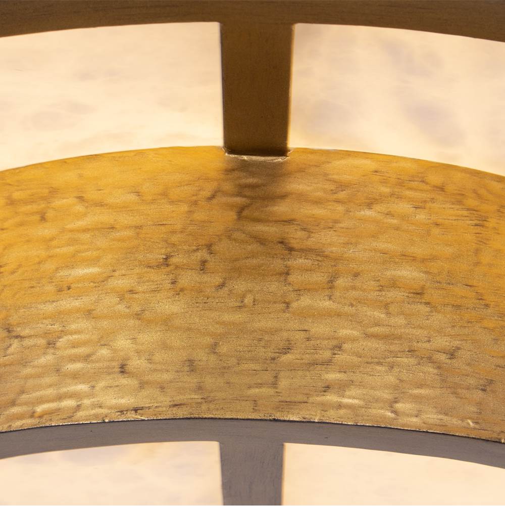 Kalco Lighting 528645RSG Rustic Gold Moda 22-in 8 Light Socket Rustic Gold Convertible Semi-flush Mount Image 4